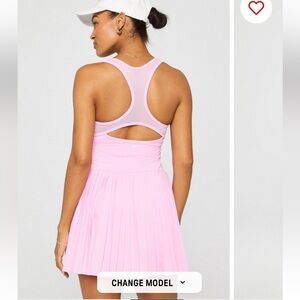 Hot Shot Pleated Dress Classic Mini